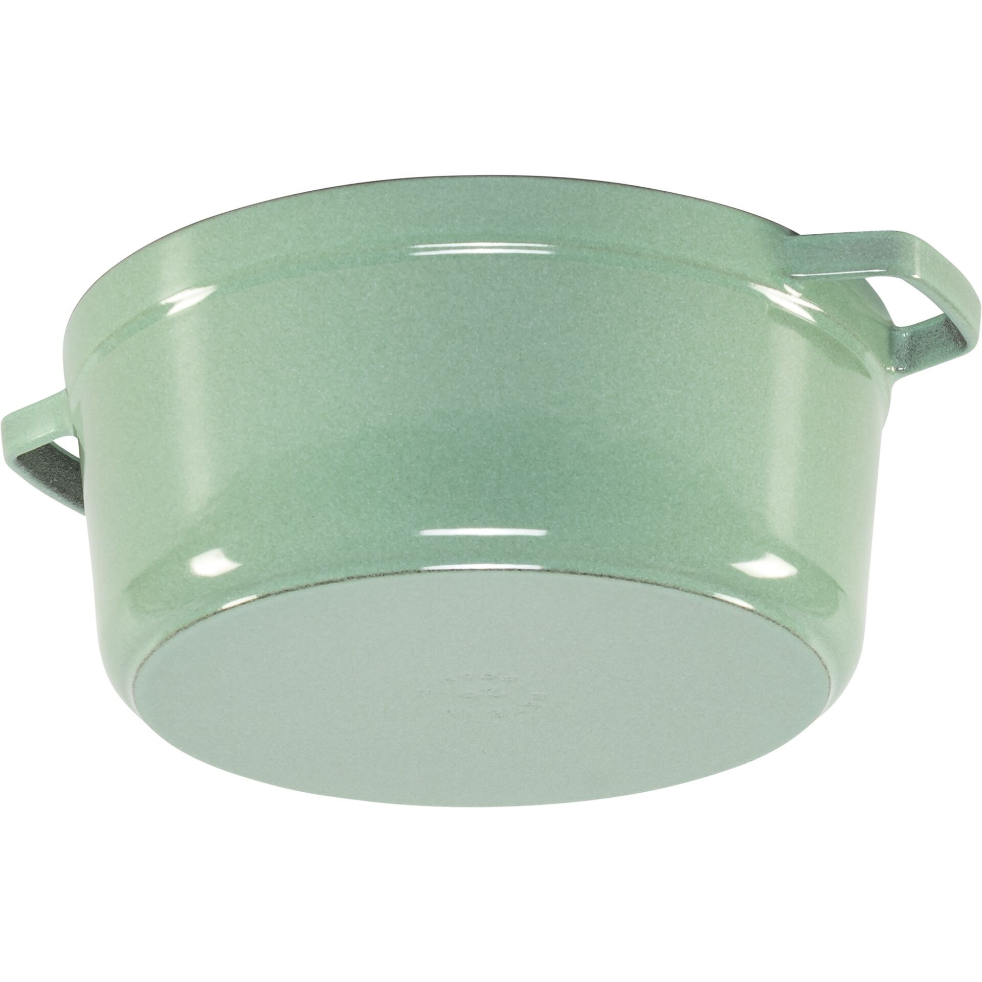 Staub Cocotte 26 cm 5,2l Gusseisen salbeigrün