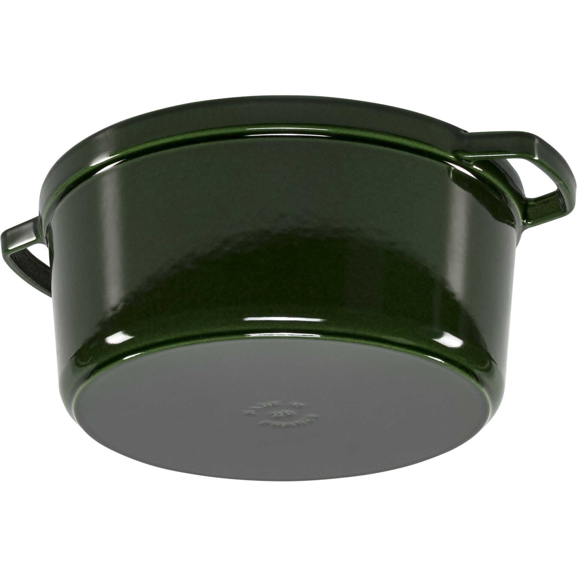 Staub La Cocotte 28 cm rund 6,7l Gusseisen basilikumgrün