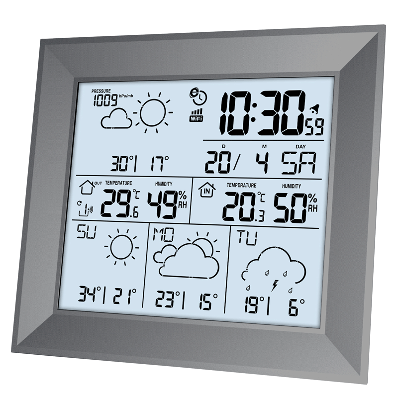 Technoline WD2000 Internet Wetterstation mit kostenloser Direkt Wetter App (2.Wahl)