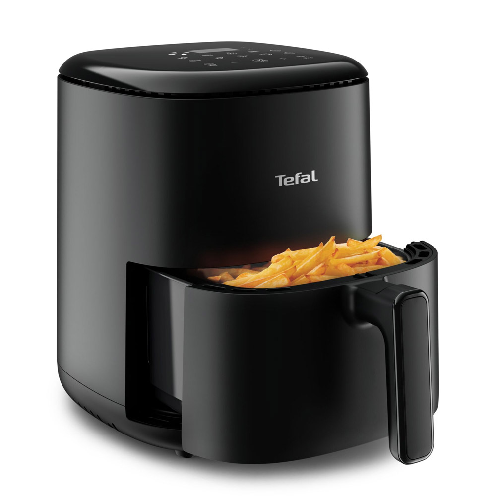 Tefal EY1458 Easy Fry Compact Heißluftfritteuse schwarz