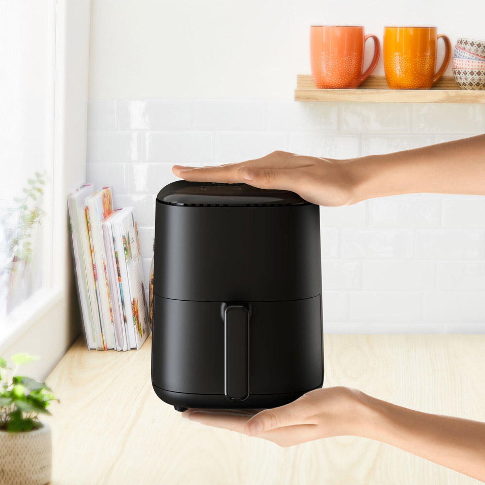 Tefal EY1458 Easy Fry Compact Heißluftfritteuse schwarz