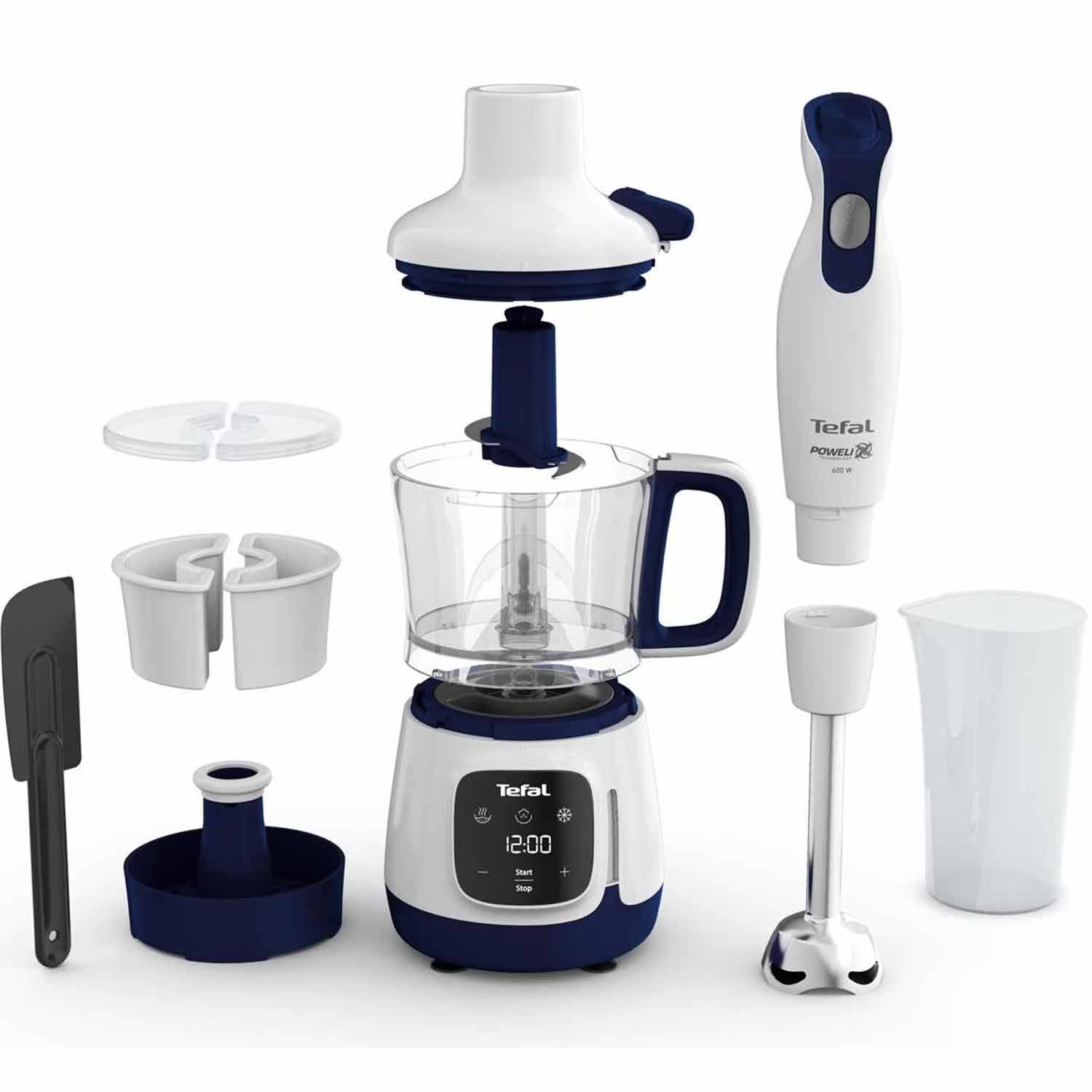 Tefal HB55W4 Yummy Gourmet Babynahrungszubereiter weiß