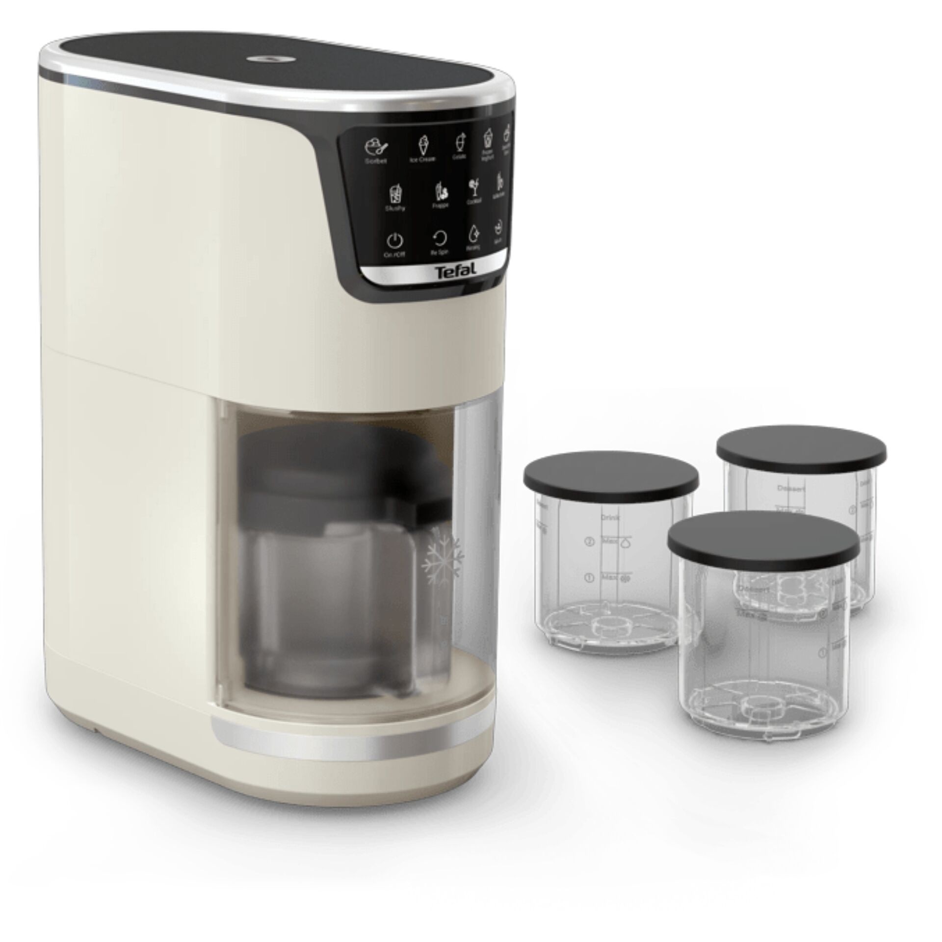Tefal Dolci IG602A Eismaschine 1,4l rise