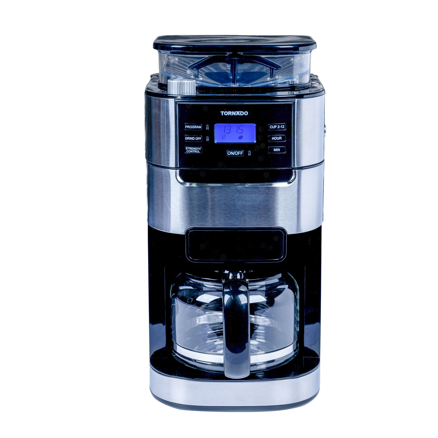 Tornado TCM1025A-GS Kaffeemaschine mit Mahlwerk