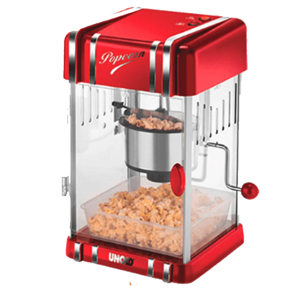 Unold 48535 Popcornmaker rot metallic/chrom