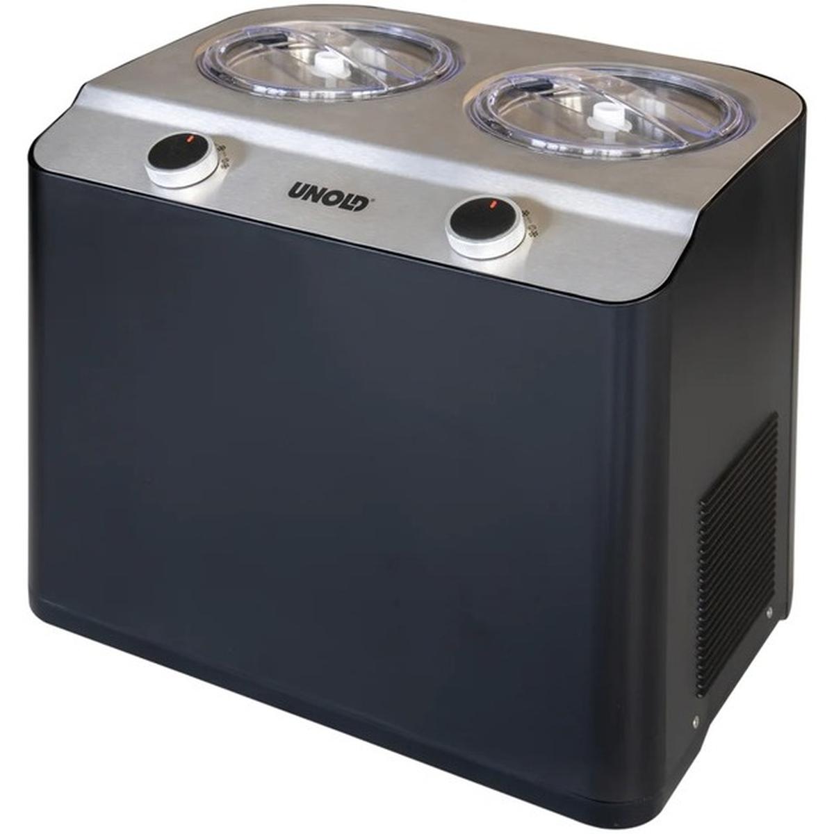 Unold 48835 Eismaschine Doppio Nero