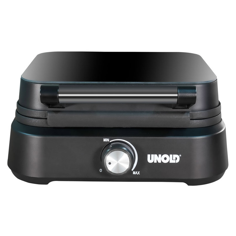 Unold 48275 Belgisches Waffeleisen Brüssel schwarz