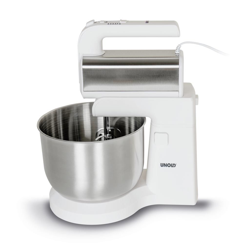 Unold 78720 "Hannah" Handmixer mit Rührschüssel weiß