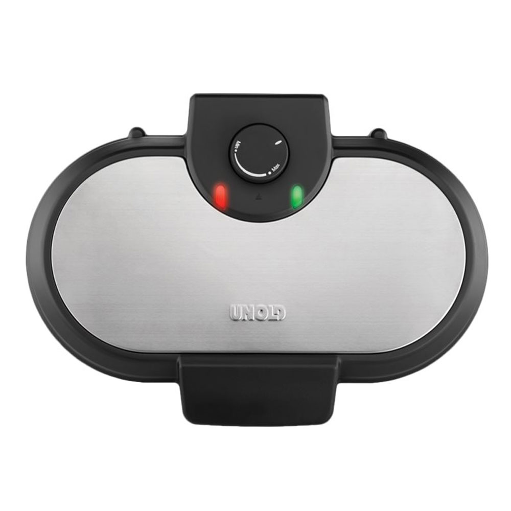 Unold 48165 American Crêpeplatte edelstahl/schwarz