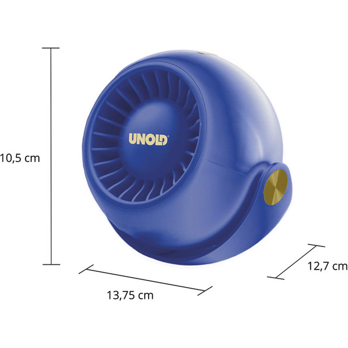 Unold Breezy Bowl 86675 1200mAh Akku-Ventilator schwarz