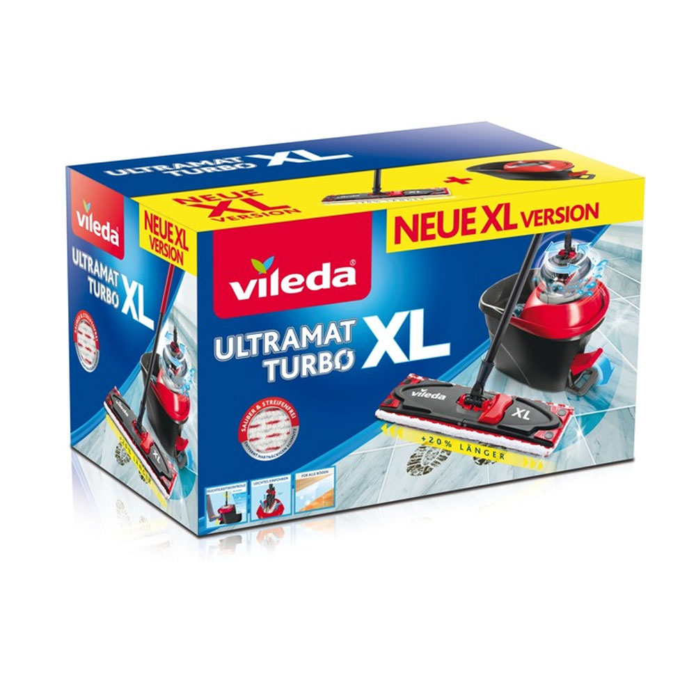 Vileda Ultramax XL Turbo 2in1 Bodenwischer-Set