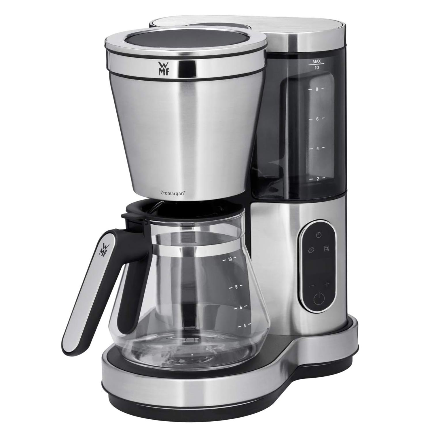 WMF Lumero Filterkaffeemaschine mit Glaskanne silber