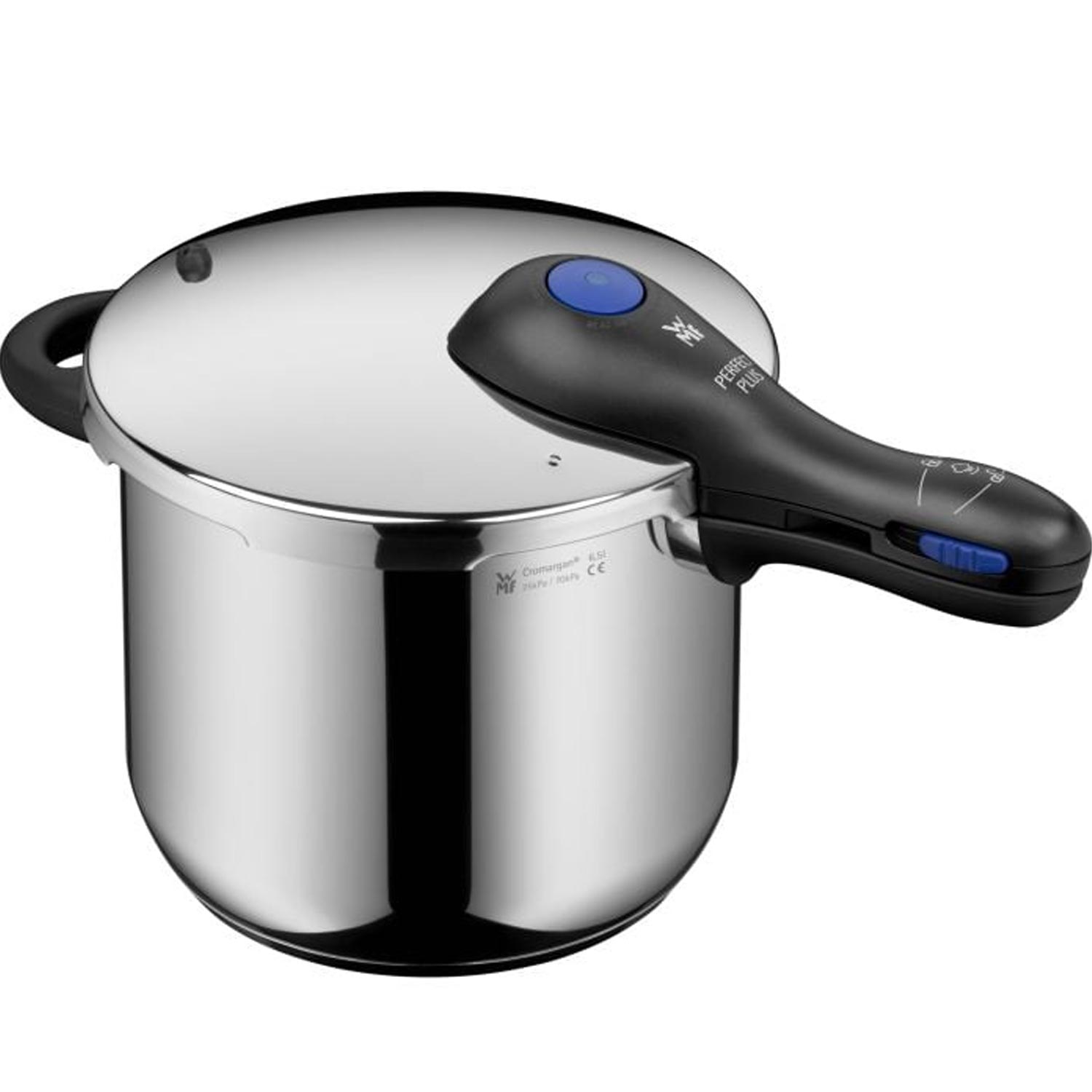 WMF Perfect Plus One Pot Schnellkochtopf 6,5 Liter Induktion Silber