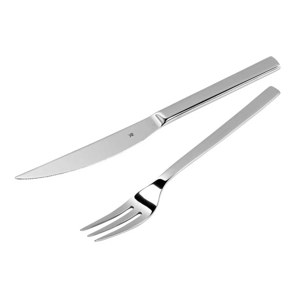 WMF Nuova Steakbesteck 12-teilig silber