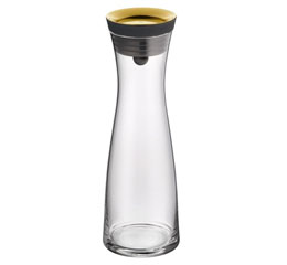 WMF Basic Wasserkaraffe aus Glas 1 Liter gold