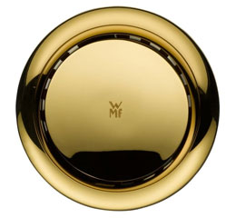 WMF Basic Wasserkaraffe aus Glas 1 Liter gold