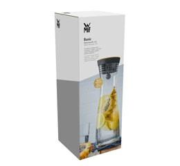 WMF Basic Wasserkaraffe aus Glas 1 Liter gold