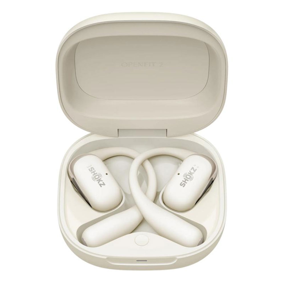 SHOKZ OpenFit 2 Knochenschall Kopfhörer beige