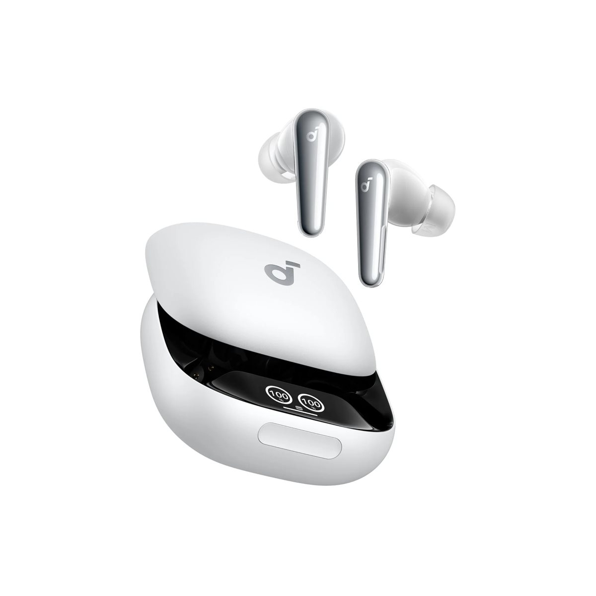 Soundcore Liberty 4 Pro Bluetooth-Kopfhörer matt weiß