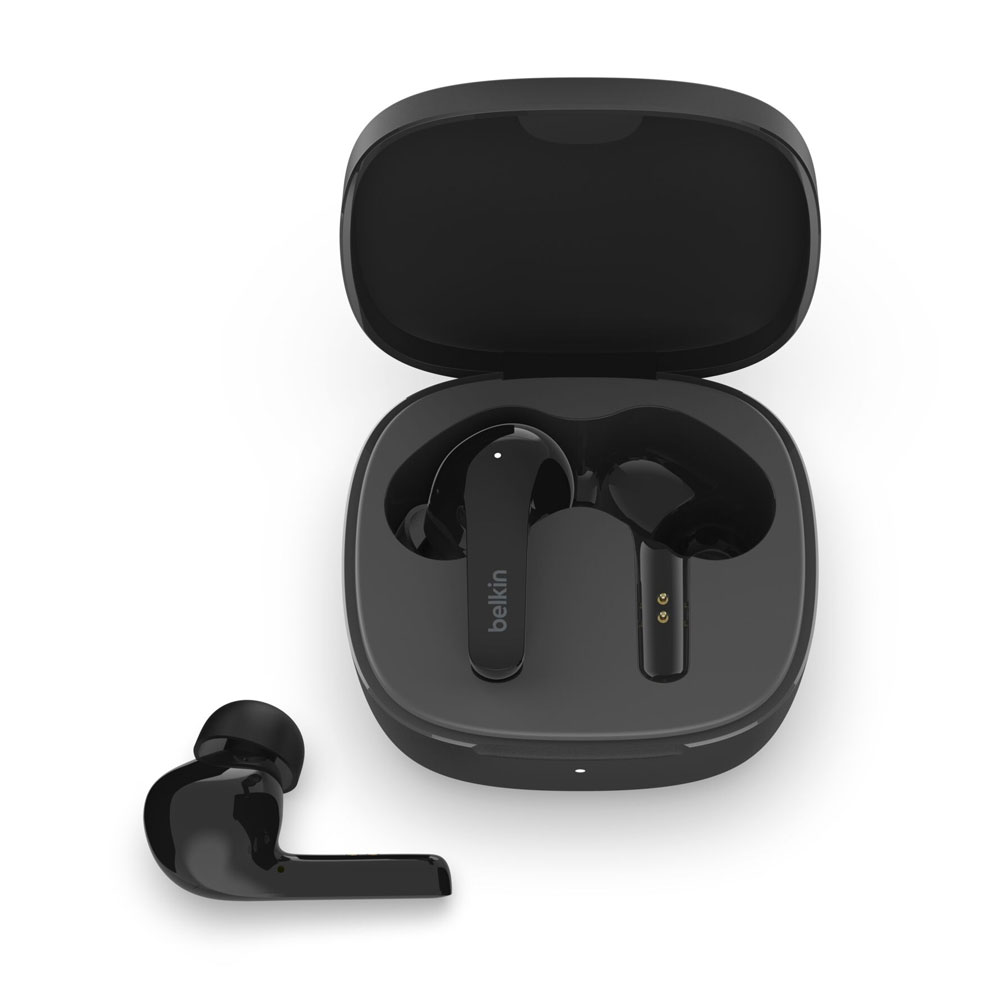 Belkin SoundForm Flow True Wireless Noise-Cancelling-Kopfhörer schwarz