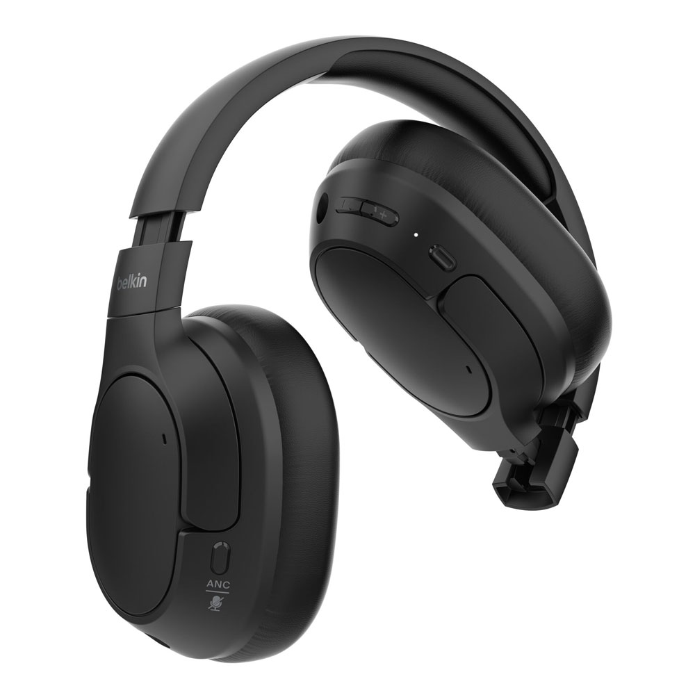 Belkin SoundForm Isolate Noise Cancelling Kopfhörer schwarz