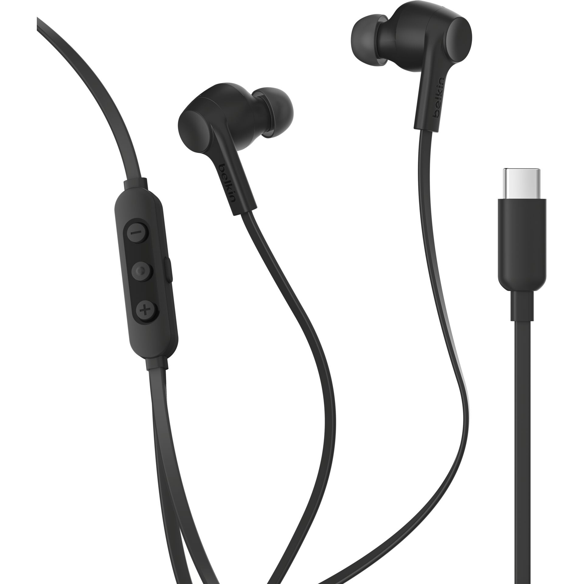 Belkin SoundForm ANC USB-C In-Ear-Kopfhörer schwarz