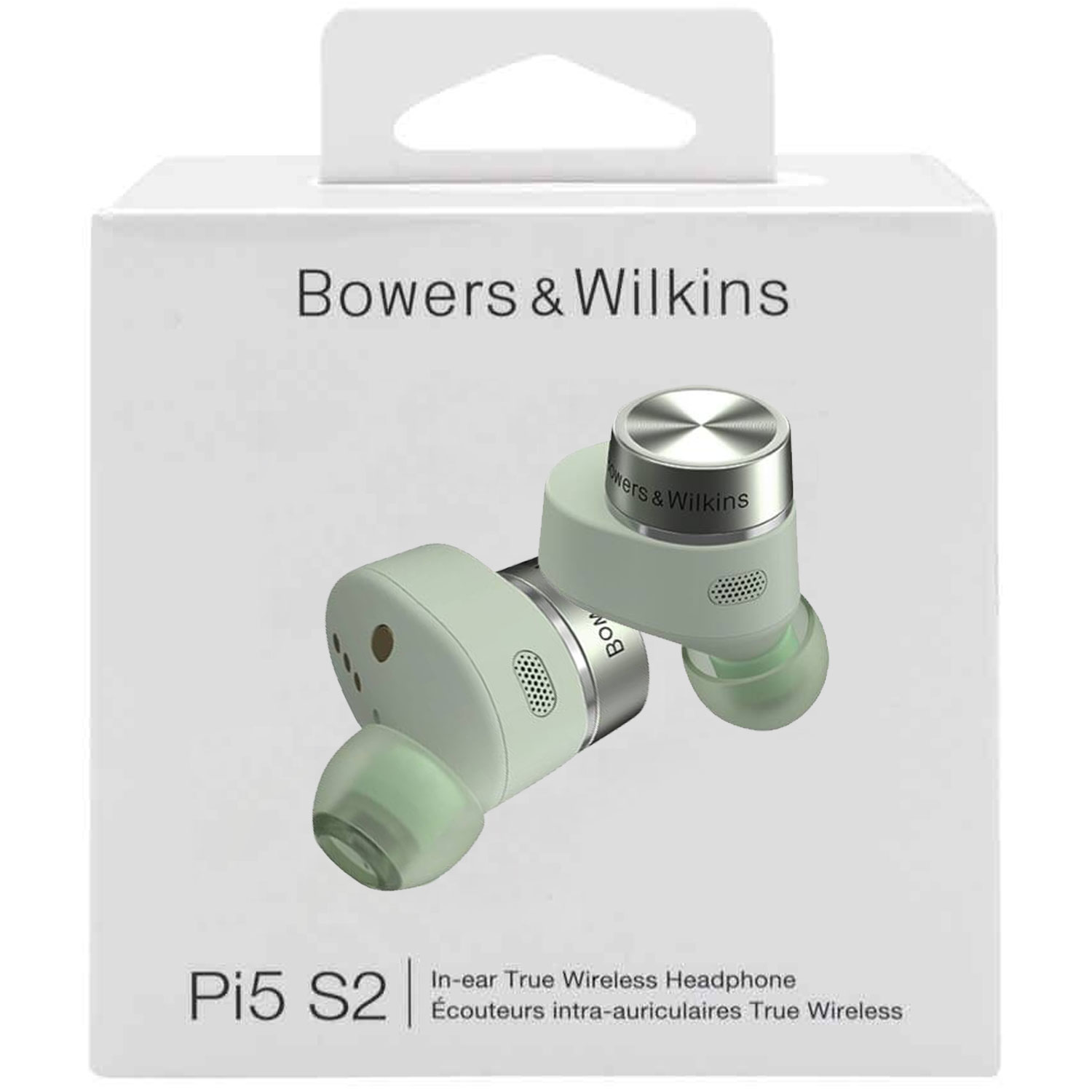 Bowers & Wilkins Pi5 S2 True Wireless Noice Cancelling Kopfhörer sage green