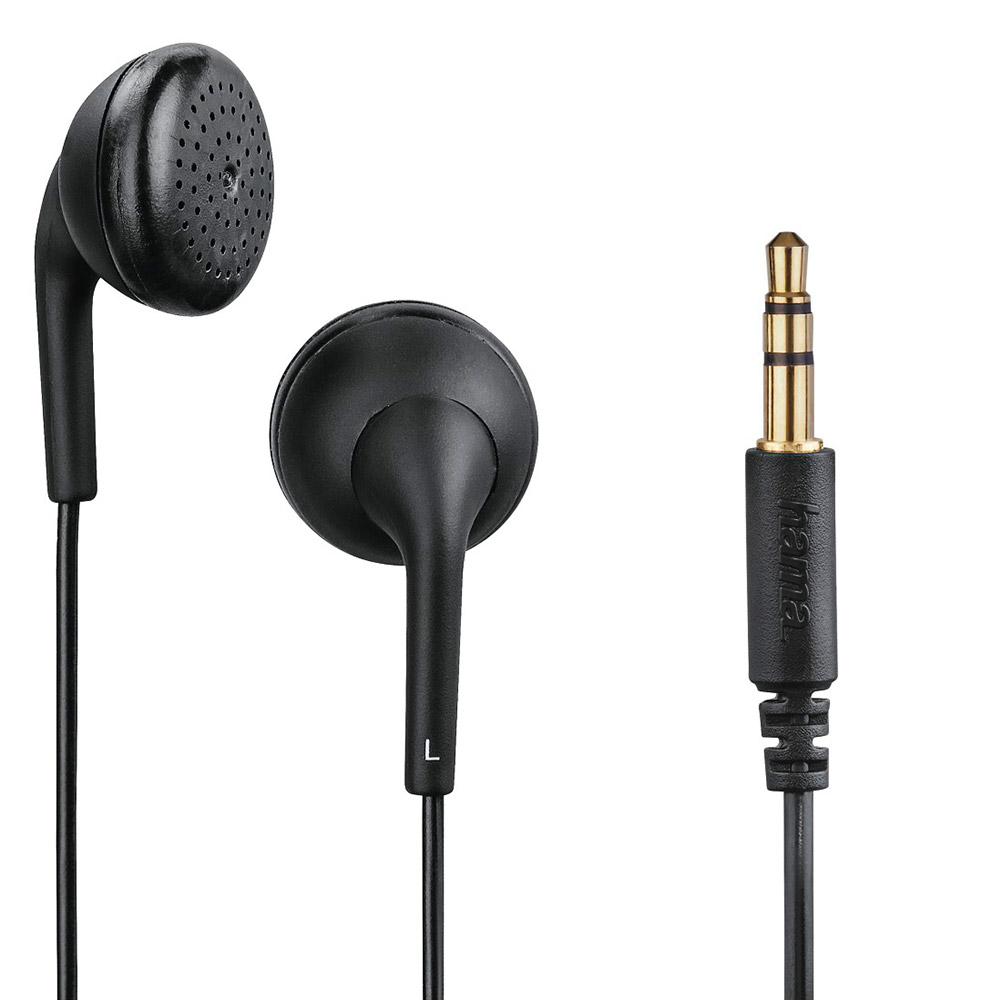 Hama Kopfhörer "Bubbly", Earbuds, Schwarz