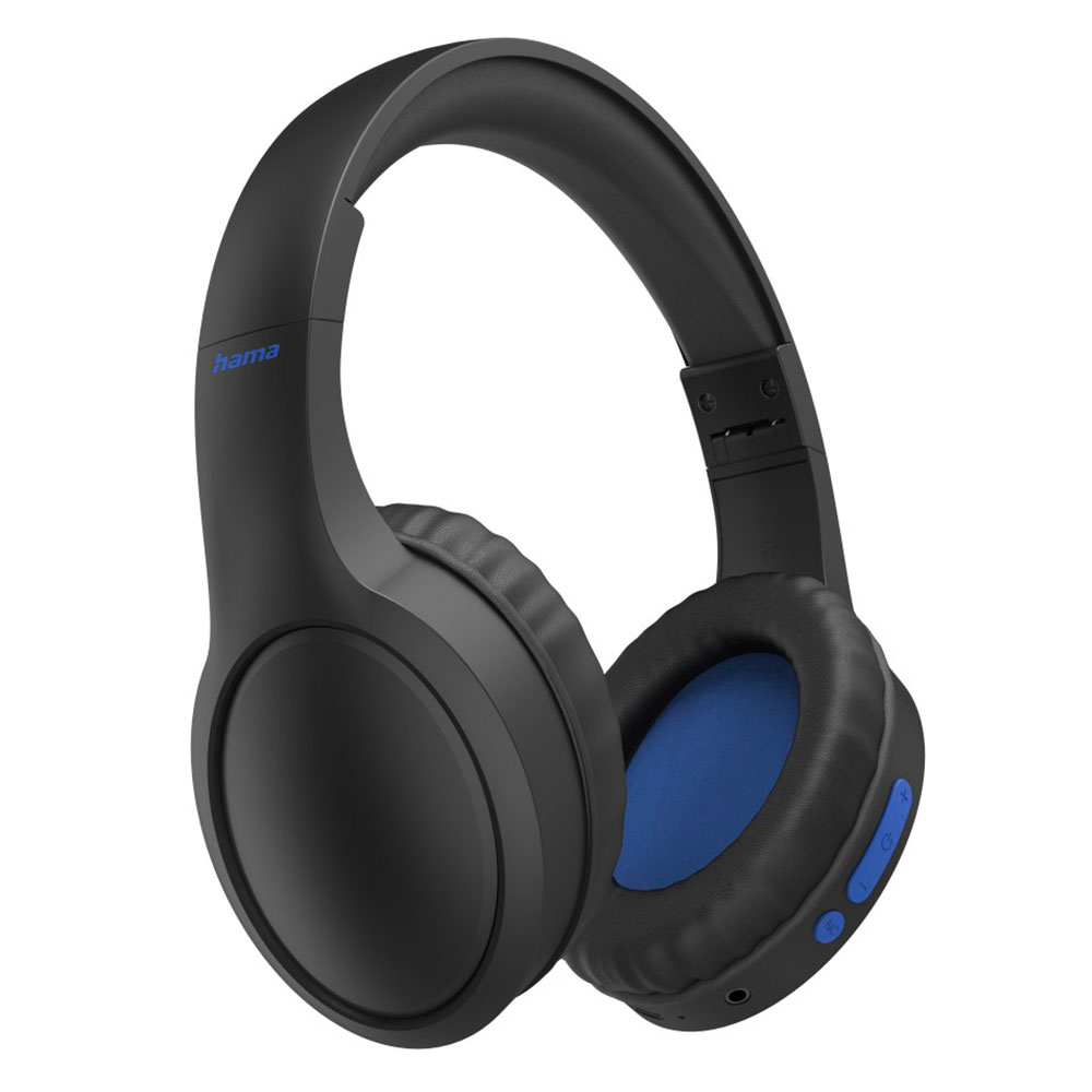 Hama Bluetooth®-Kopfhörer "Spirit Focused", Over-Ear, ANC, Mikro, Tasche, Schw.