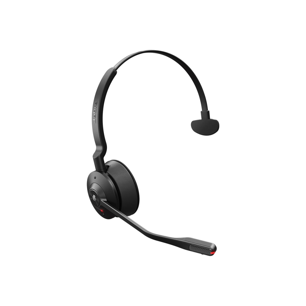 Jabra Engage 55 Schnurloses Mono Headset mit Link 400 USB-A DECT-Adapter schwarz