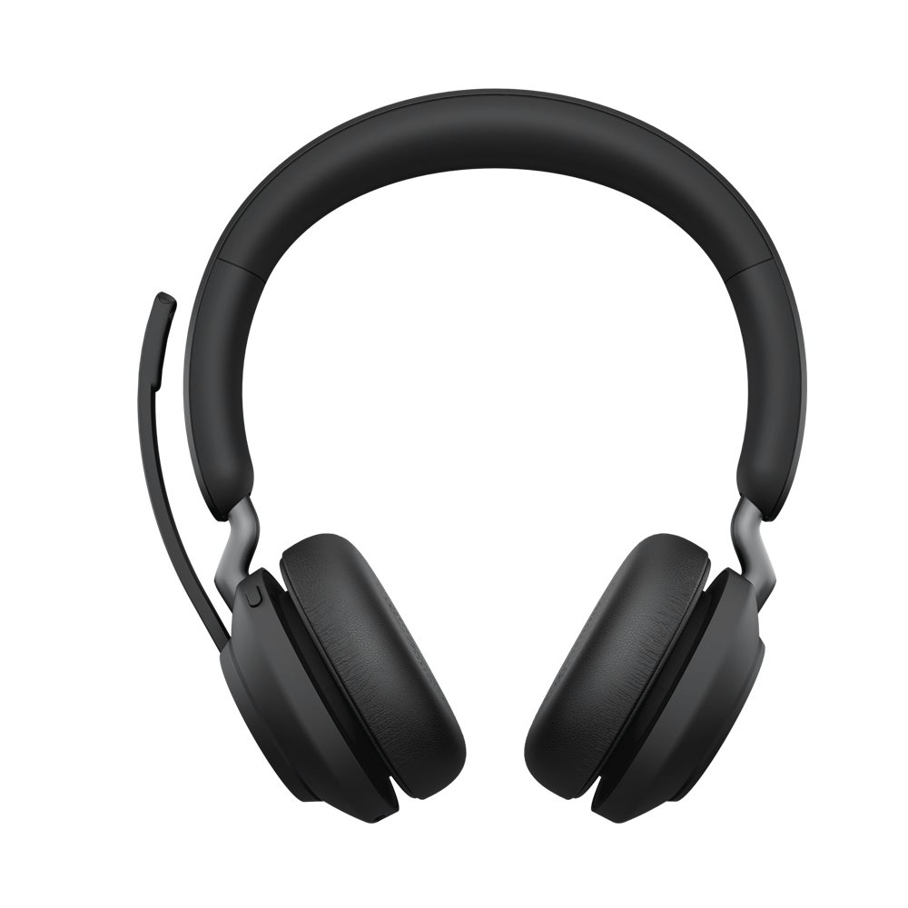 Jabra Evolve2 65 Wireless PC Headset mit Charging Stand schwarz