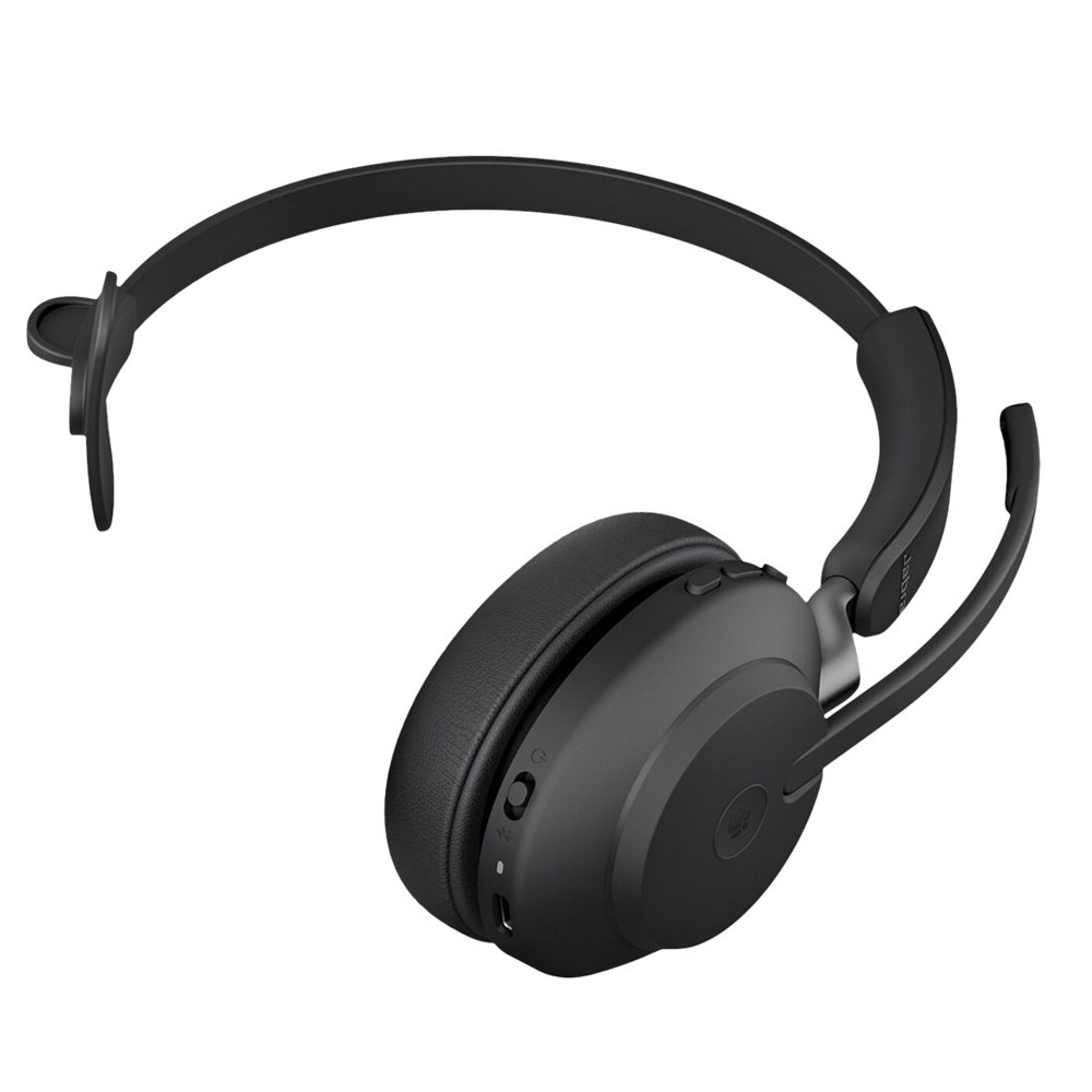 Jabra Evolve2 65 Wireless PC Headset with Charging Stand schwarz