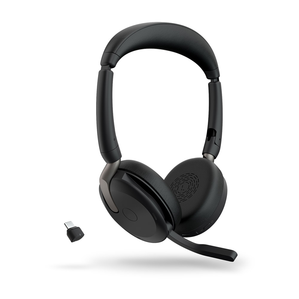 Jabra Evolve2 65 Flex - Schnurloses Stereo-Bluetooth-Headset schwarz