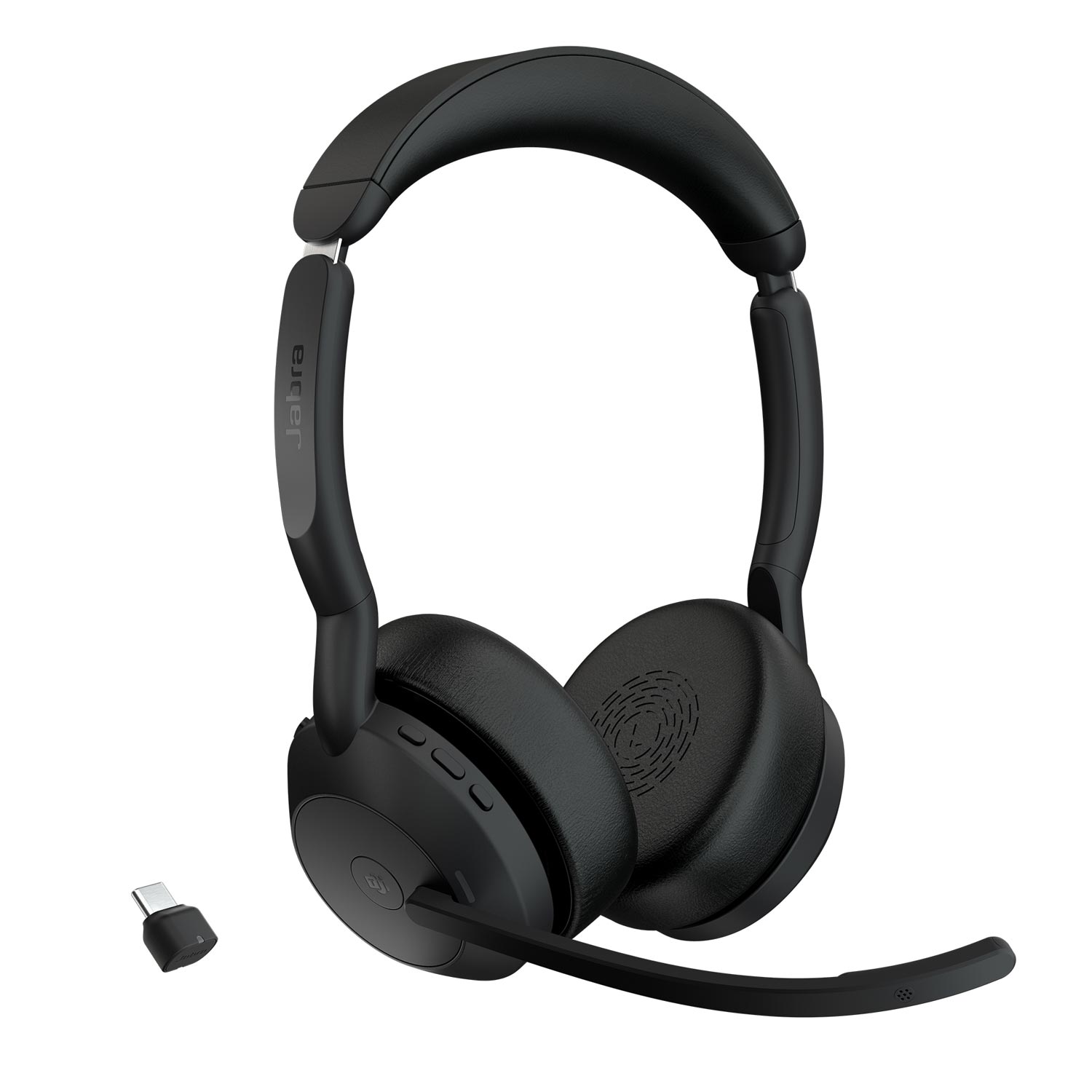 Jabra Evolve2 55 schnurloses Stereo-Headset mit Jabra Air Comfort schwarz