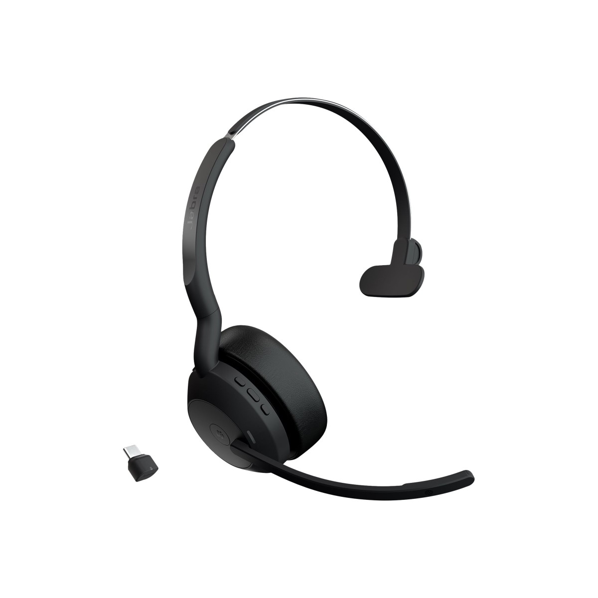 Jabra Evolve2 55 Mono-Headset ANC MS Teams USB-C schwarz