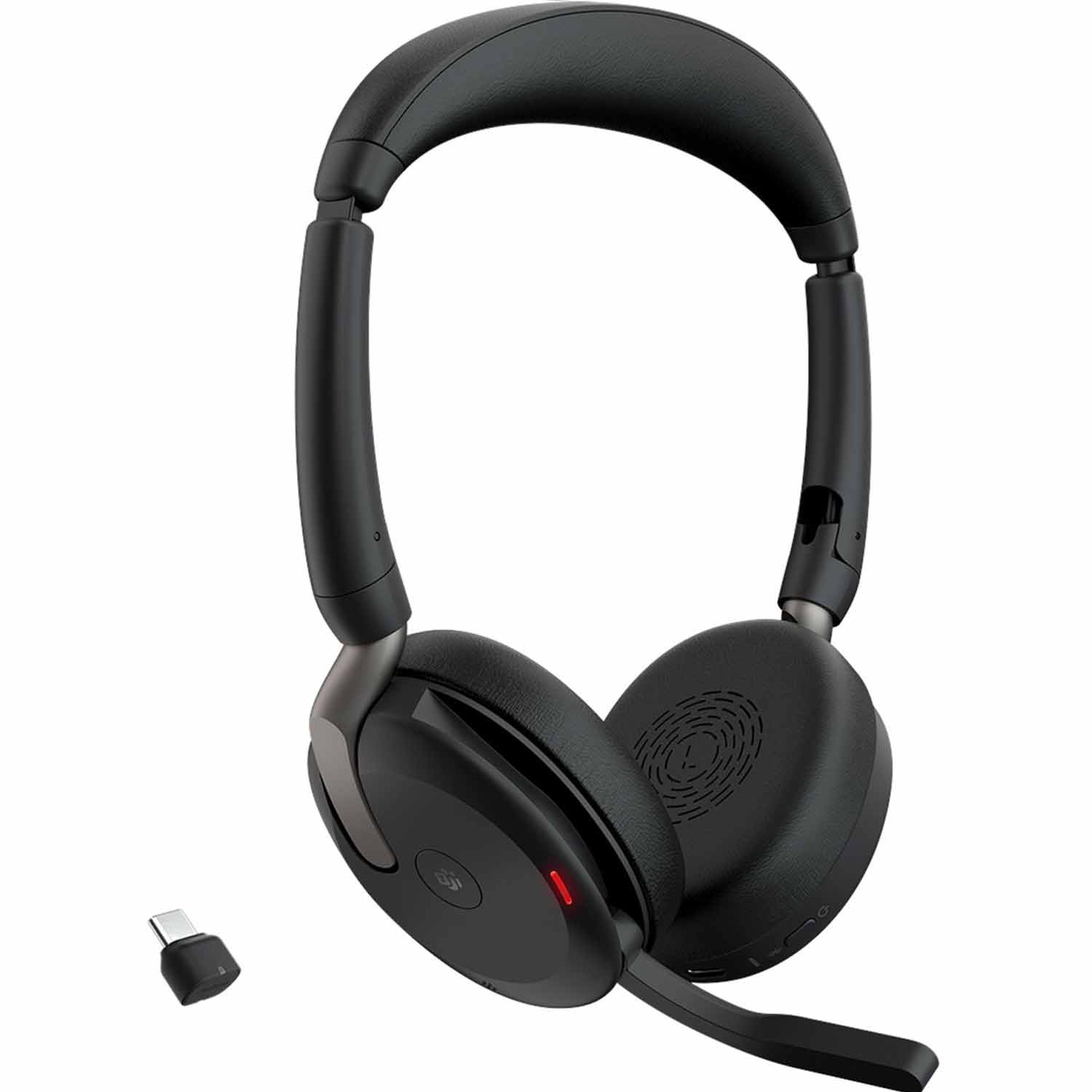 Jabra Evolve2 65 Flex Stereo-Bluetooth-Headset ANC MS Teams schwarz