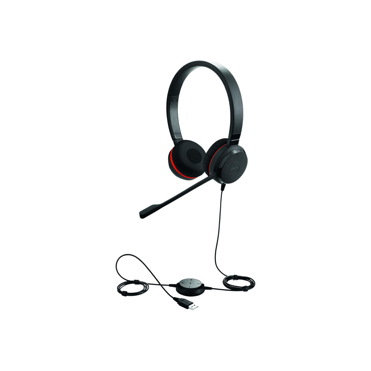 Jabra Evolve 30 II Unified Communications zertifiziertes Stereo-Headset schwarz
