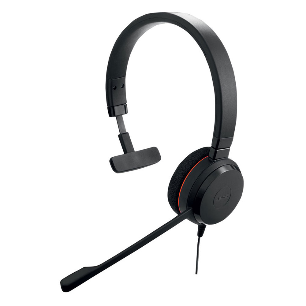 Jabra Evolve 20 Mono UC Headset USB-C/A schwarz