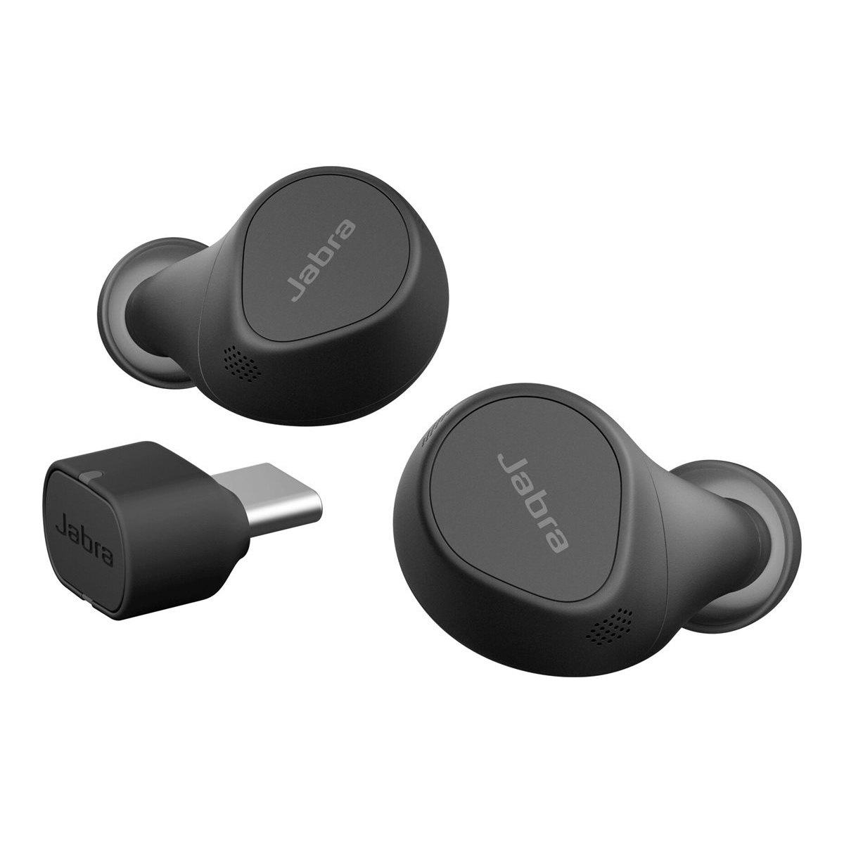 Jabra Evolve2 Buds MS True Wireless In-Ear Bluetooth-Kopfhörer schwarz