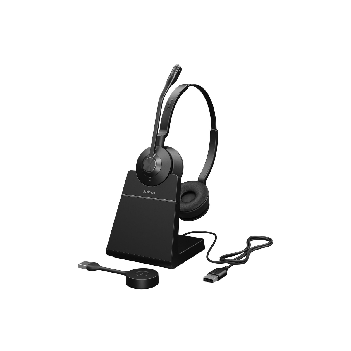 Jabra Engage 55 SE UC Stereo USB-A Headset mit Ladestation