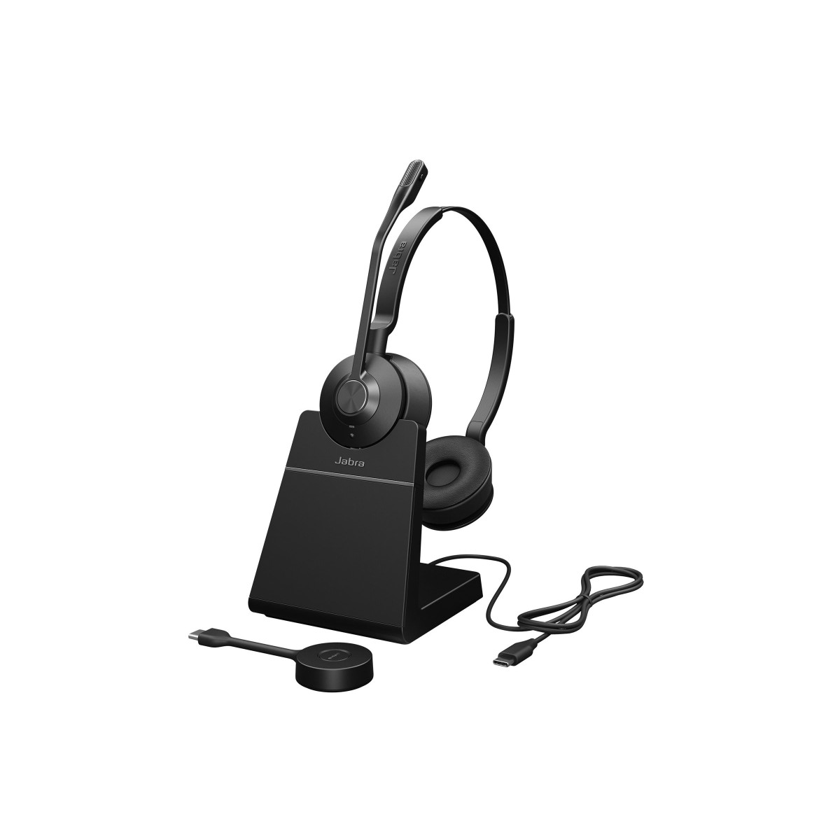 Jabra Engage 55 SE UC Stereo-Headset USB-C mit Ladestation