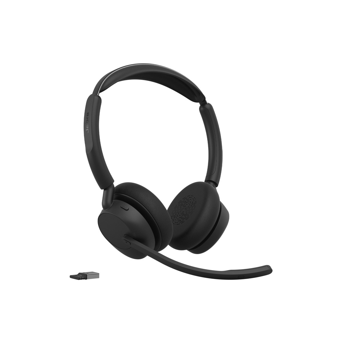 Jabra Evolve3 45 UC Stereo USB-A Bluetooth-Headset mit Dongle