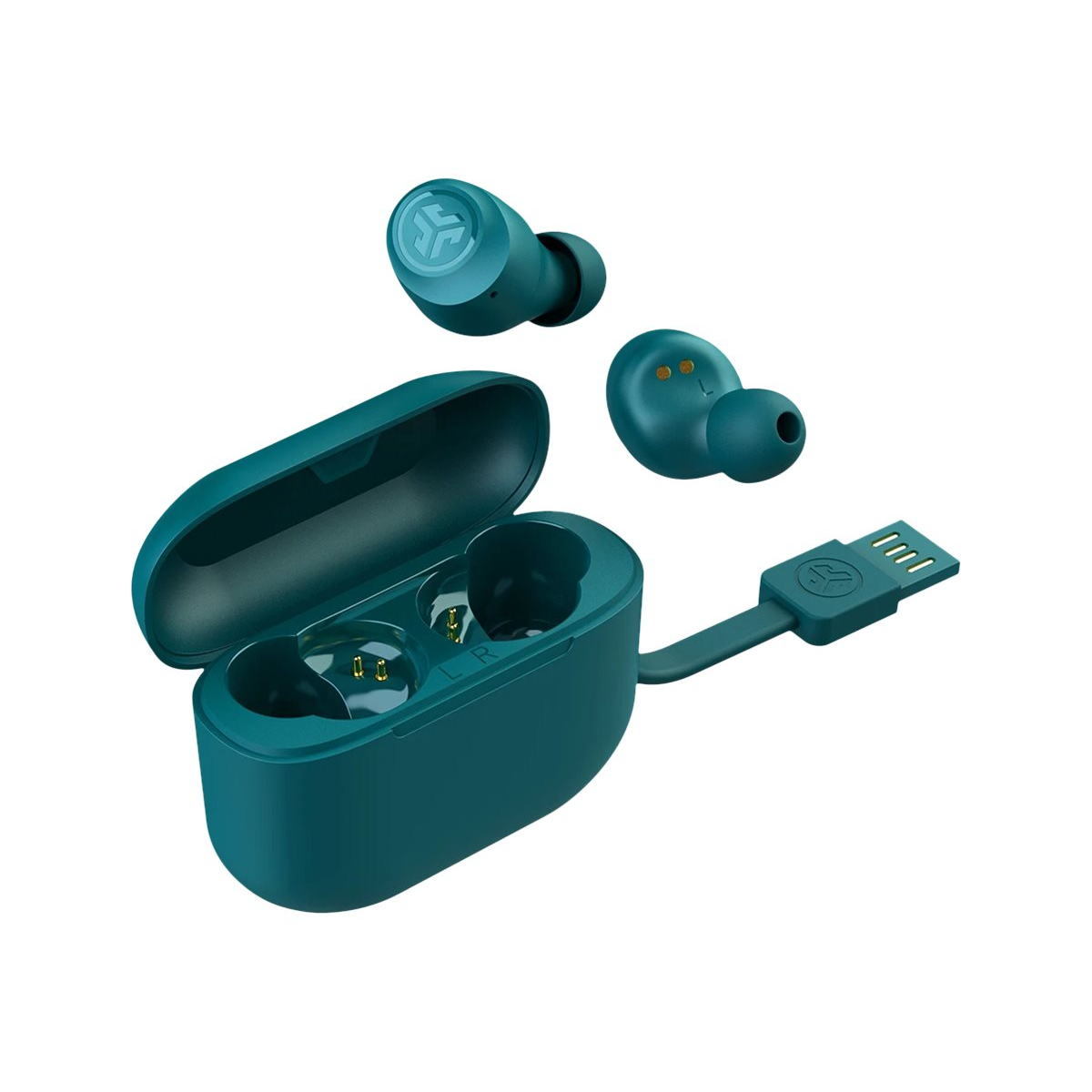 JLab Go Air Pop In Ear Bluetooth Kopfhörer blaugrün