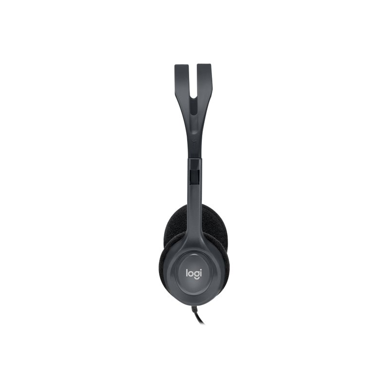 Logitech H111 Stereo Headset grau