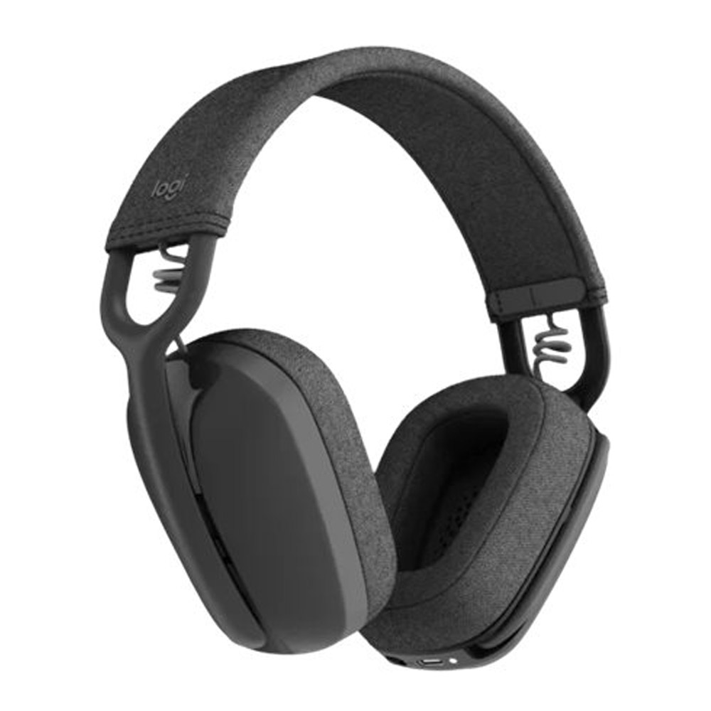 Logitech Zone Vibe 100 kabellose Over-Ear-Kopfhörer graphit