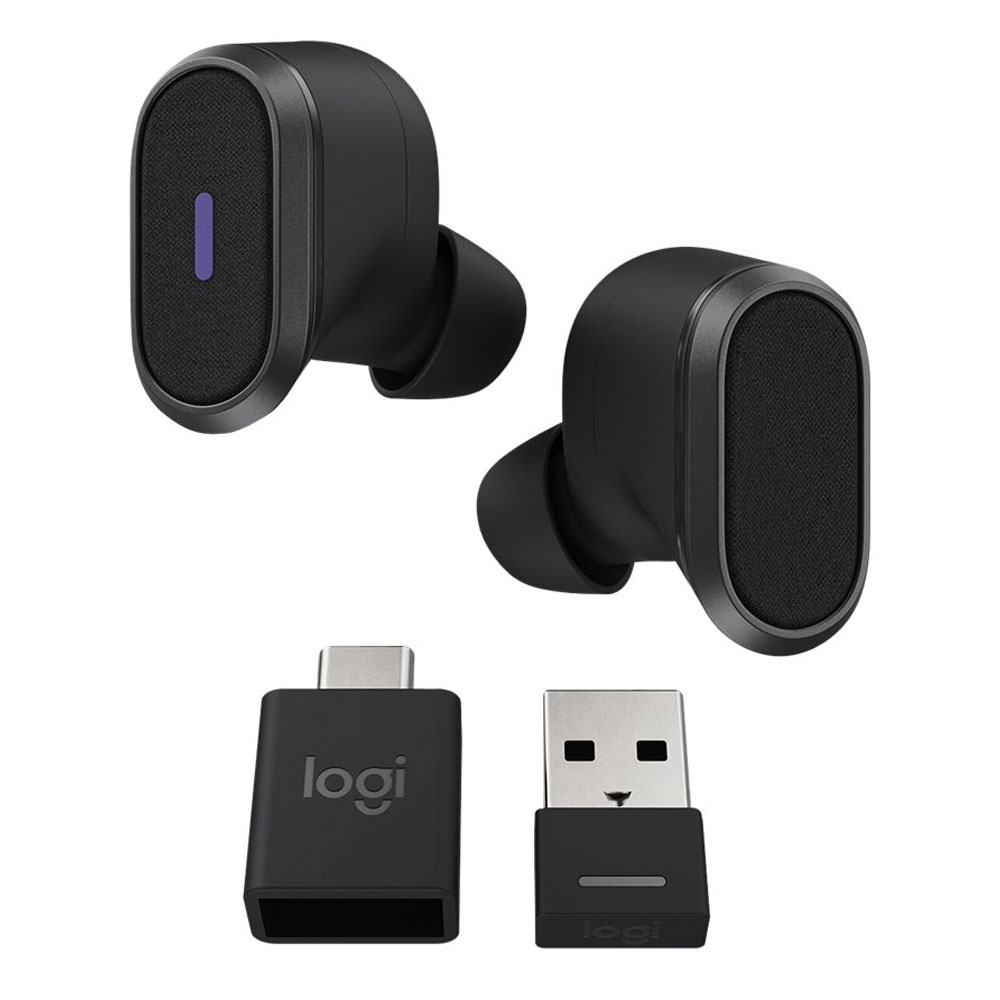 Logitech Zone True Wireless In-Ear-Kopfhörer graphit