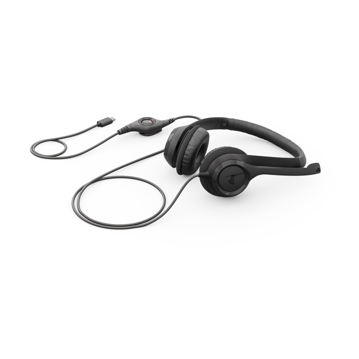 Logitech H390 Headset schwarz