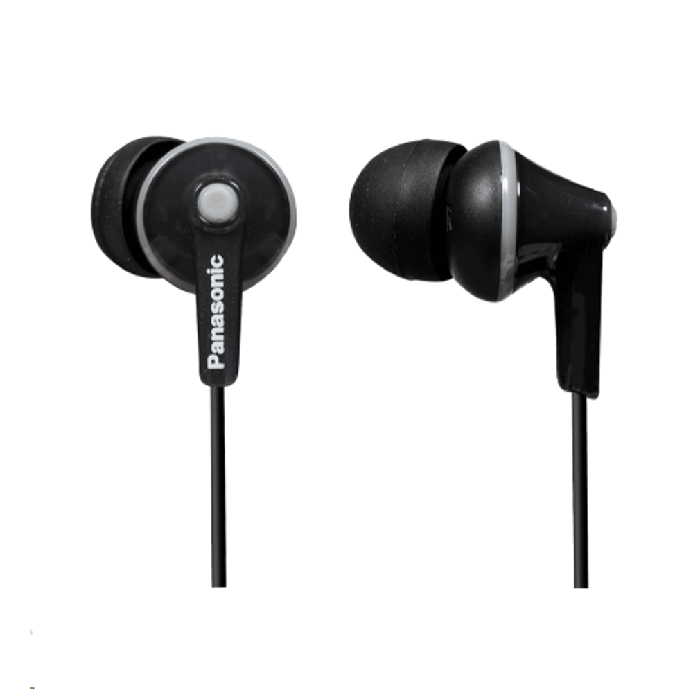 Panasonic RP-HJE125E-K Ergofit In-Ear-Kopfhörer schwarz