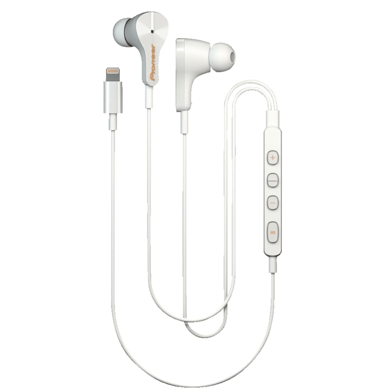 Pioneer SE-LTC3R-W RAYZ Apple Lightning Active NC Ice White (2. Wahl)