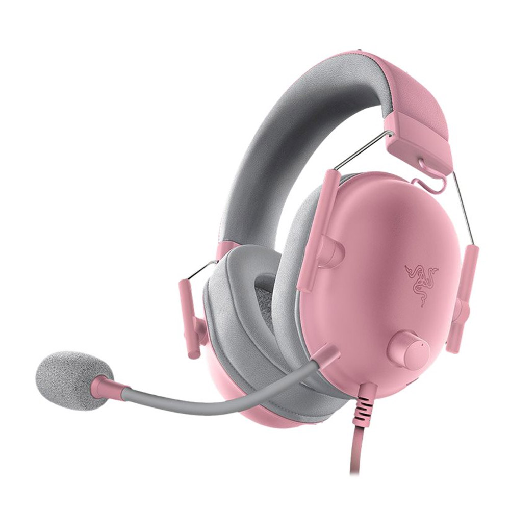 Razer BlackShark V2 X Multi-Plattform kabelgebundenes Esports-Headset quartz pink (2.Wahl)
